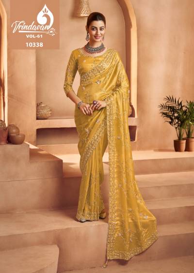 VRINDAVAN VOL 61 BY ROYAL DESIGNER SAREE WHOLESALER IN INDIA